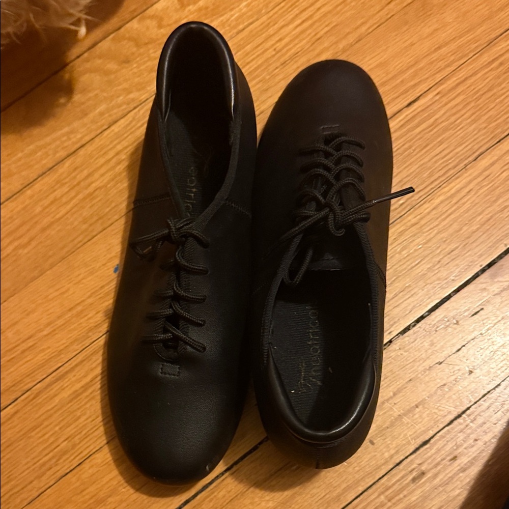 Tap dance  Black Leather Shoes